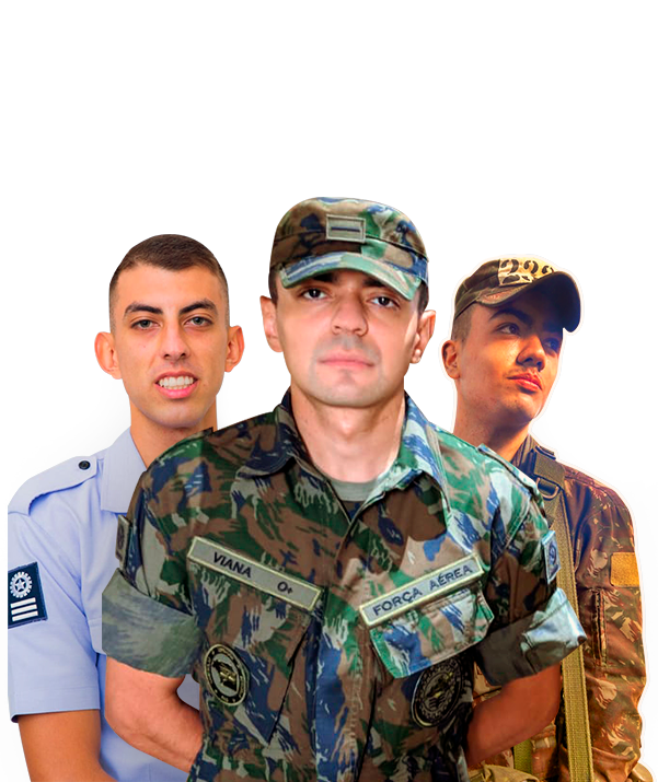 A preparação perfeita para carreiras militares!