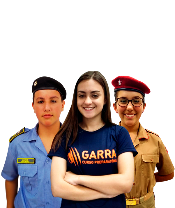 A preparação ideal para o Colégio Militar e Escolas Técnicas!